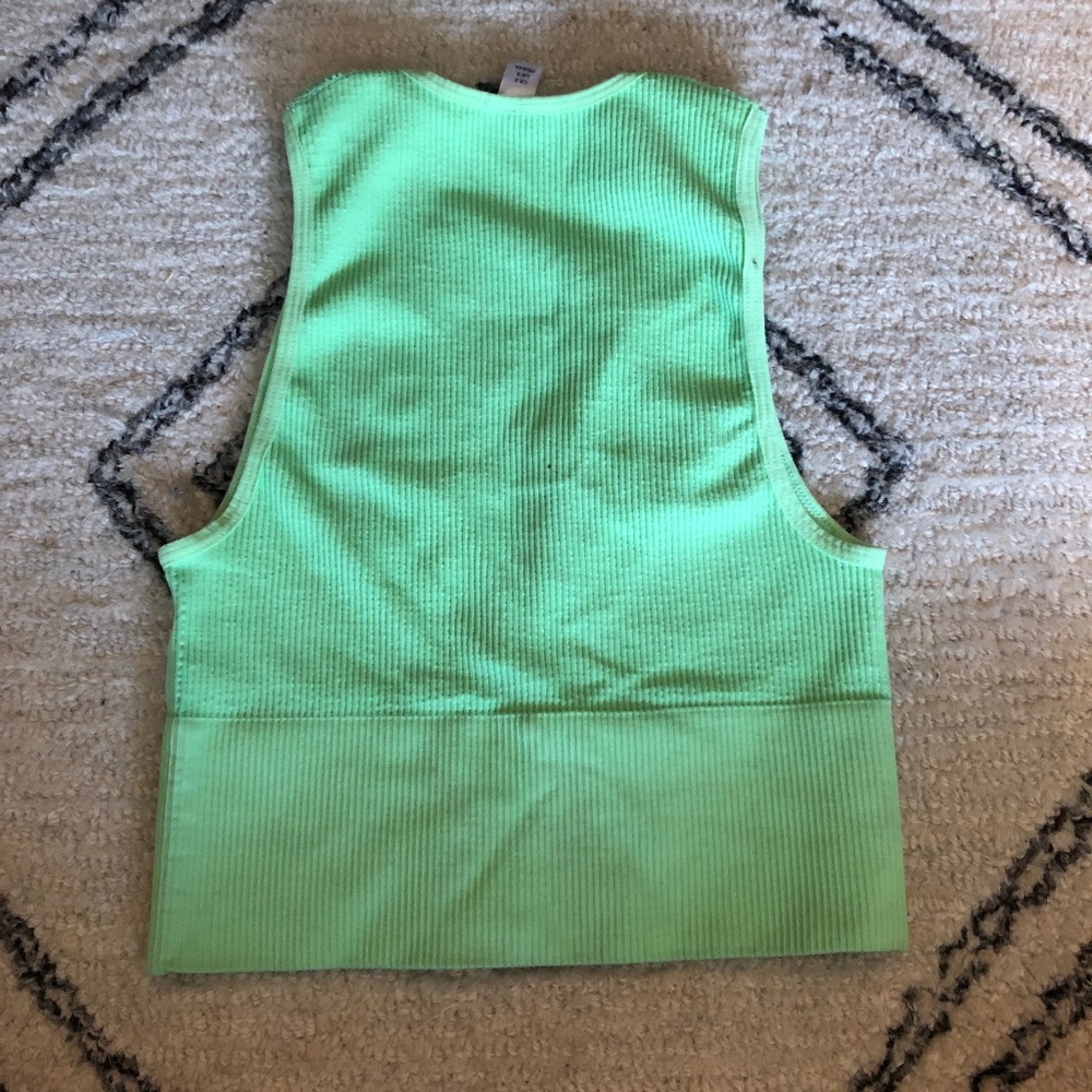 Neon Green Crop-Top
